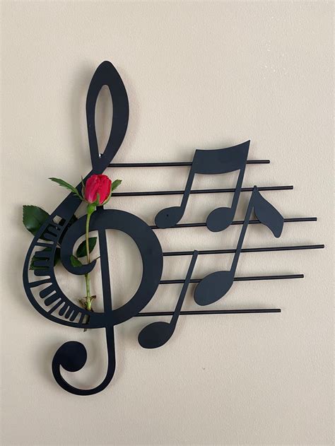 wall decor musical notes